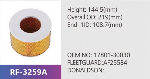 Фильтр воздушный RF-3259A (1/)