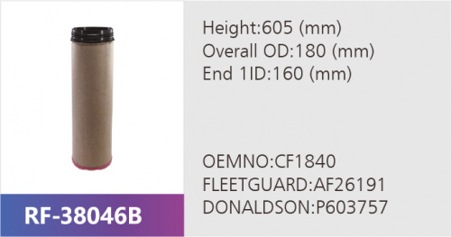 Фильтр воздушный RF-38046AB (1/)