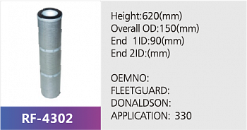 Фильтр гидравлический RF-4302 (1/)