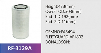 Фильтр воздушный RF-3129AB (1/4)