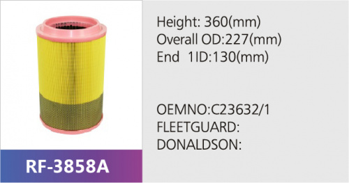 Фильтр воздушный RF-3858AB (1/)