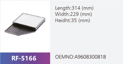 Фильтр салона RF-5166 (1/)