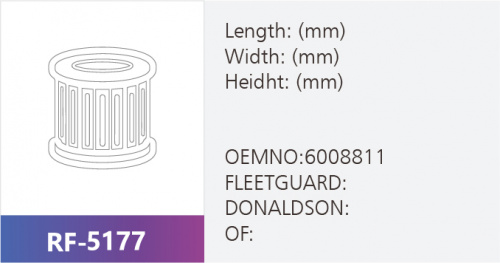 Фильтр салона RF-5177 (1/)
