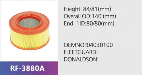 Фильтр воздушный RF-3880A (1/)