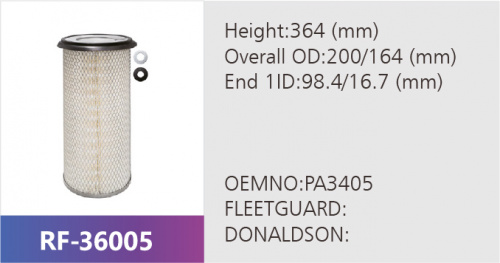 Фильтр воздушный RF-36005 (1/)